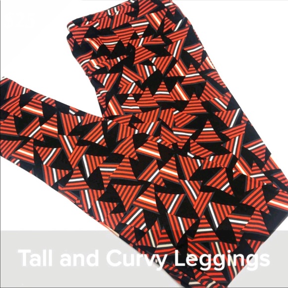 LULAROE CANDYCORN HALLOWEEN LEGGINGS - Picture 1 of 2